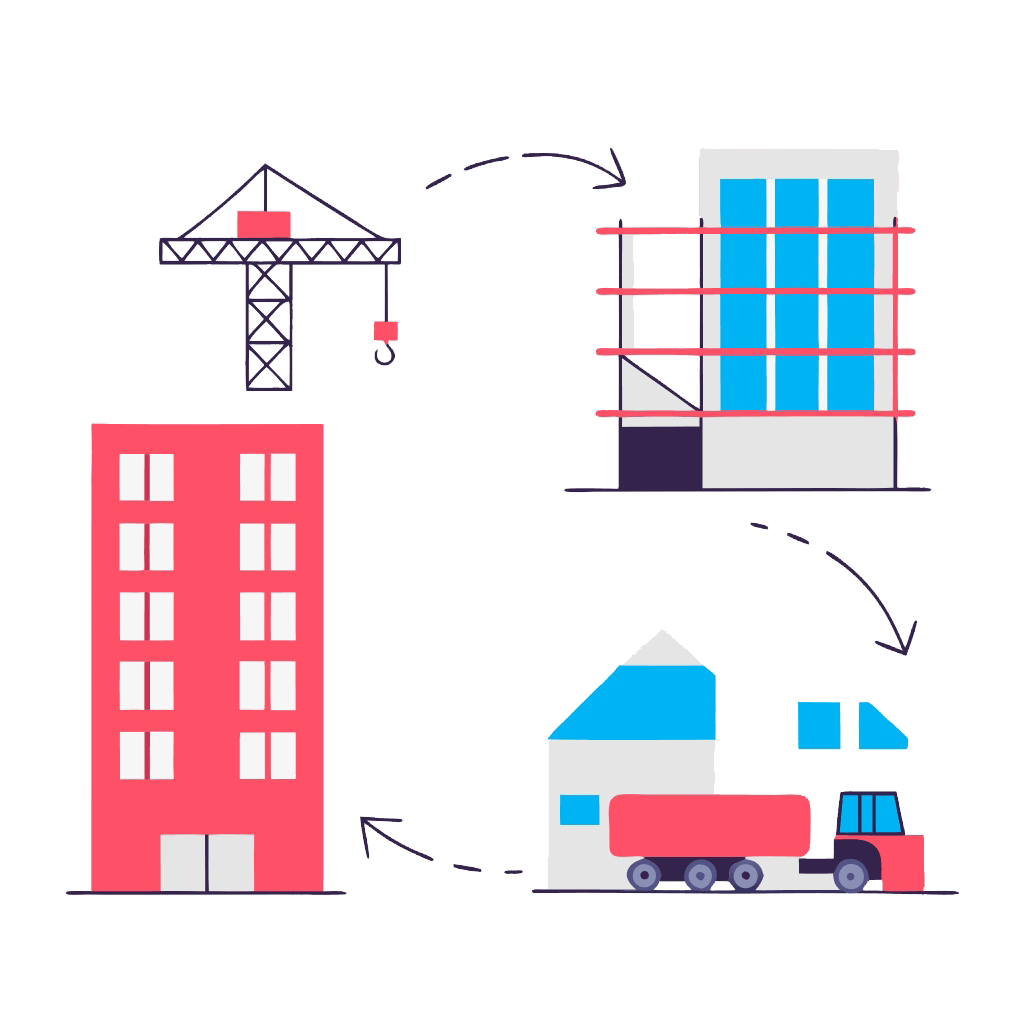 gebäudelebenszyklus