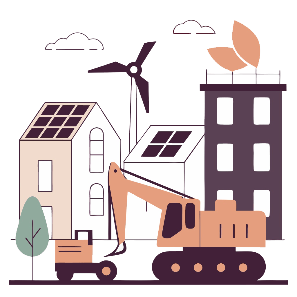 Dekarbonisierung in der Bauindustrie: Wege zu nachhaltigem&nbsp;Bauen